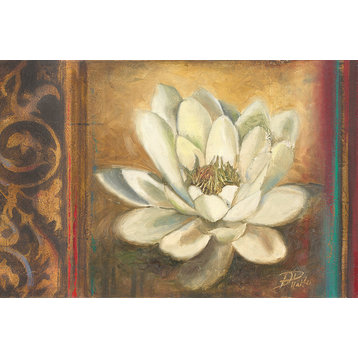 "Water Lily" Canvas Art, 24"x16"
