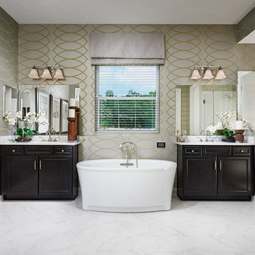 Heidi model master bath in Jacksonville