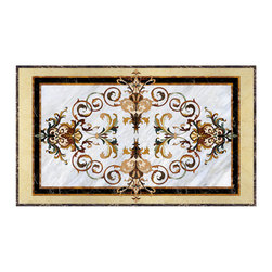 Waterjet Marble Medallions - Products