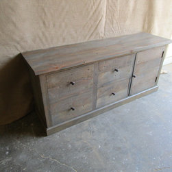 Reclaimed wood Tables - Filing Cabinets