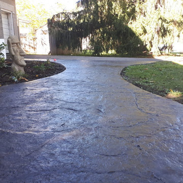 Stamped Concrete walkway