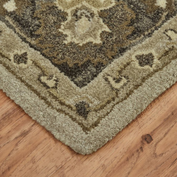 Botticino Area Rug - Gray