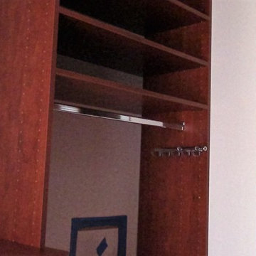 Master Closet in Summer Flame.