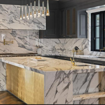 Epoxy countertop and floor design