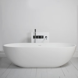 Lusso Stone Picasso Stone Resin Solid Surface Freestanding Bath 1780 - Baths