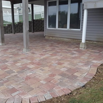 Willow Creek Cobblestone Paver Patio