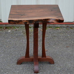 Live Edge Walnut Side Table - Dining Tables