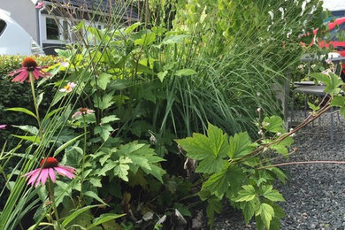 Design ideas for a landscaping in Gothenburg.