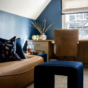 Scarsdale Man Cave + Guest Bathroom