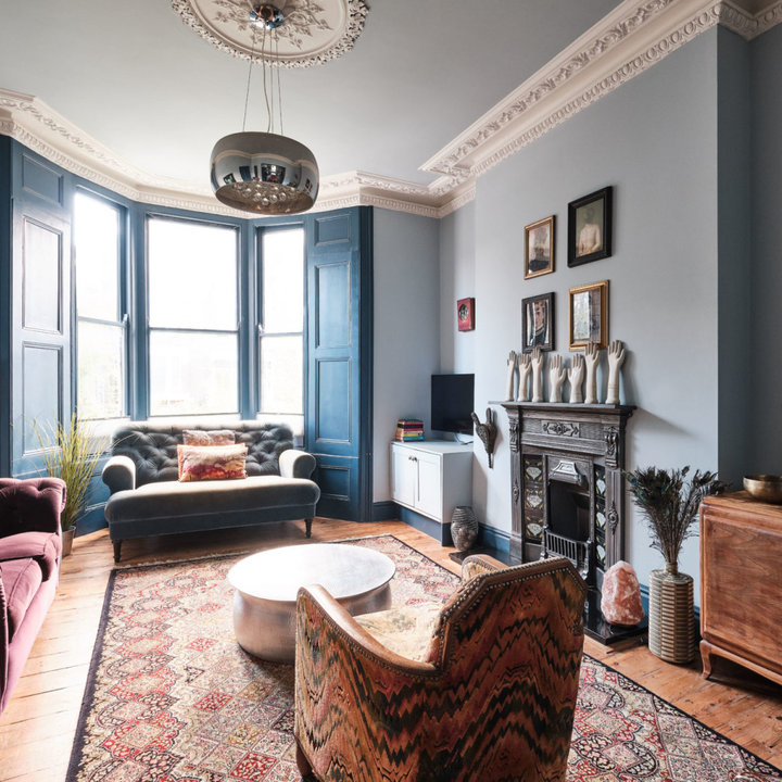 75 Beautiful Living Room with a Chimney Breast Ideas and Designs