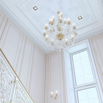 Luxurious Hall 3D Rendering