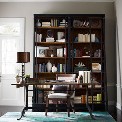 Urban Eclectic Home - Bookcases