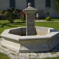 Landscaping Mediterranean Style - Outdoor Fountains And Ponds