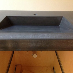 VC Studio Inc. - Madison concrete sink by VC Studio Inc. - Bathroom Sinks