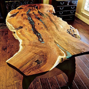 Live Edge Writing Desk