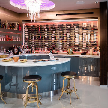 Luxury Penthouse Remodel with Modern Wet Bar – Marina del Rey