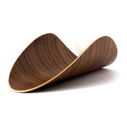 Aspen Magazine Rack - Walnut - Magazine Racks