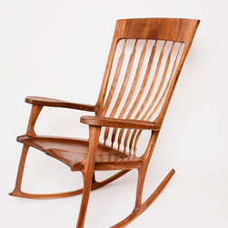 Walnut Rocking Chair - Rocking Chairs