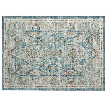 Indoor/Outdoor Marbella MB5 Mediterranean Machine Washable 1'8" x 2'6" Rug