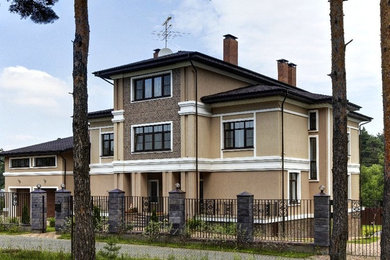 Идея дизайна: дом в классическом стиле
