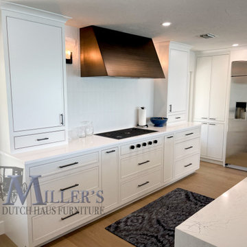 White Coastal Siesta Key Kitchen