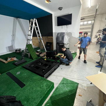 Pro Golf Simulator installation