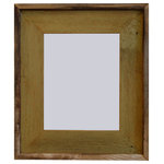 My Barnwood Frames - Green Barnwood Picture Frame, Lighthouse Green Rustic Wood Frame, 5"x7" - *PLEASE NOTE - Glass is included with frame sizes 16x20 or smaller. Larger sizes do not include glass due to the high risk of breakage in shipping.