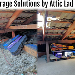 Hillary's Attic Storage install - Products