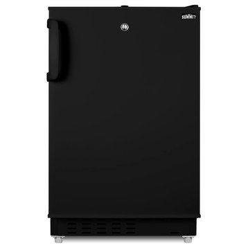 Summit ALRF49 20"W 2.68 Cu. Ft. Compact Refrigerator and Freezer - Black