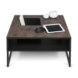 Sigma Coffee Table | Oxide Ceramic / Black - Coffee Tables