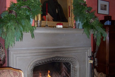 Example of a classic living room design in Baltimore