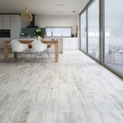 Roof Wood Effect White Tiles - Direct Tile Warehouse - リフォーム・リノベーション