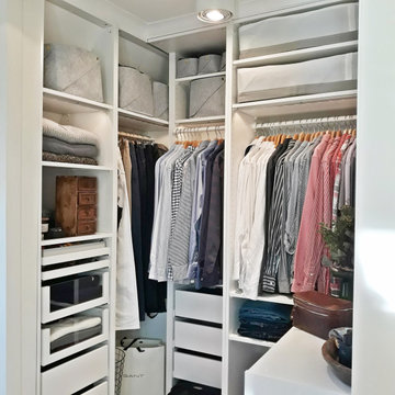 Sovrum och walk-in-closet makeover