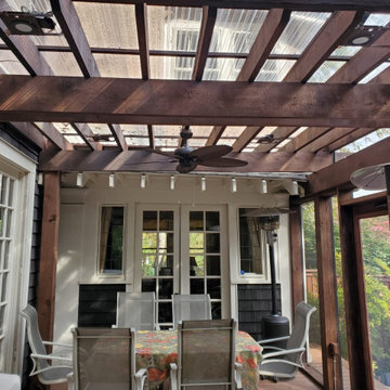Screened in pergola in NW, DC