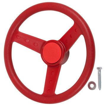 Swing Set Steering Wheel, Red