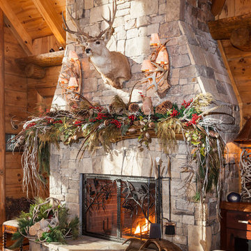 Christmas At Modern Rustic Homes