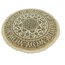 Nain 9La Persian Rug, Round Hand-Knotted Classic, 150x150 cm