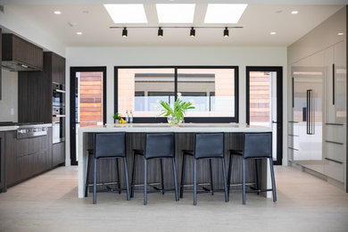 Modern kitchen in Orange County.