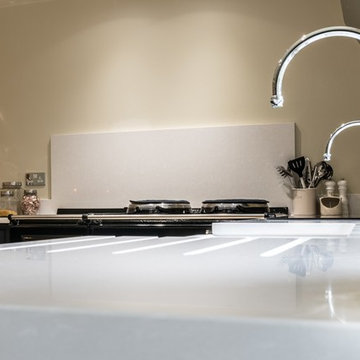 Luxury Blue Kitchen in Ongar