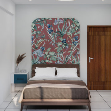 Kids' Bedroom with Compact Integrated Storage