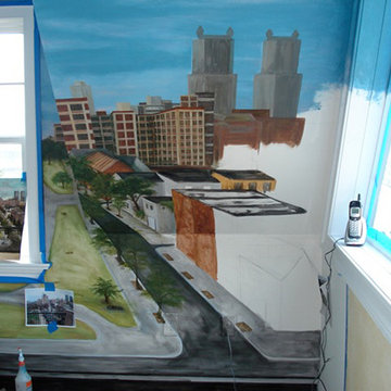 Mural: “Philadelphia CityScape”