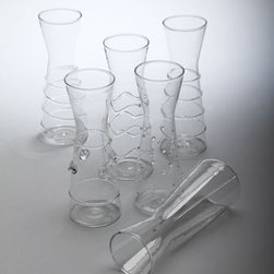 Six Mini Carafes - Wine And Bar Tools
