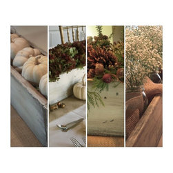 Rustic Chic Planters-Ships Free in the US - Home Decor