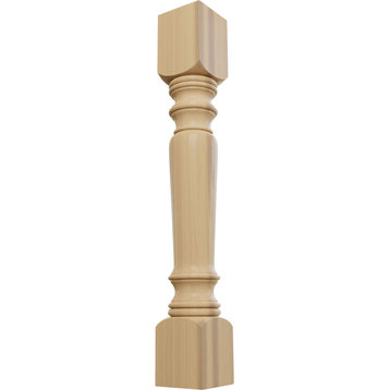 Legacy Tapered Cabinet Column, Cherry, 5"W x 5"D x 35 1/2"H