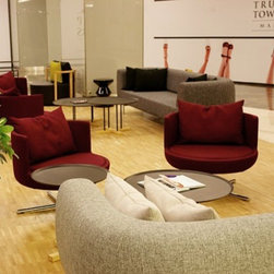 Round Lounge Chair by B&T - Products
