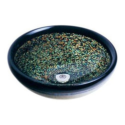 Kaleidoscope Classic Blown Glass Vessel Sink - Bathroom Sinks