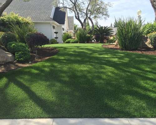 Front Yard Landscapes with Artificial Grass