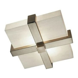Doughnut Ceiling Light - Silver - Clayton Gray Home - Flush-mount Ceiling Lighting