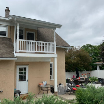 Second Story Porch Installation