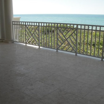 Welded Aluminum Railing & 5V Metal Roof